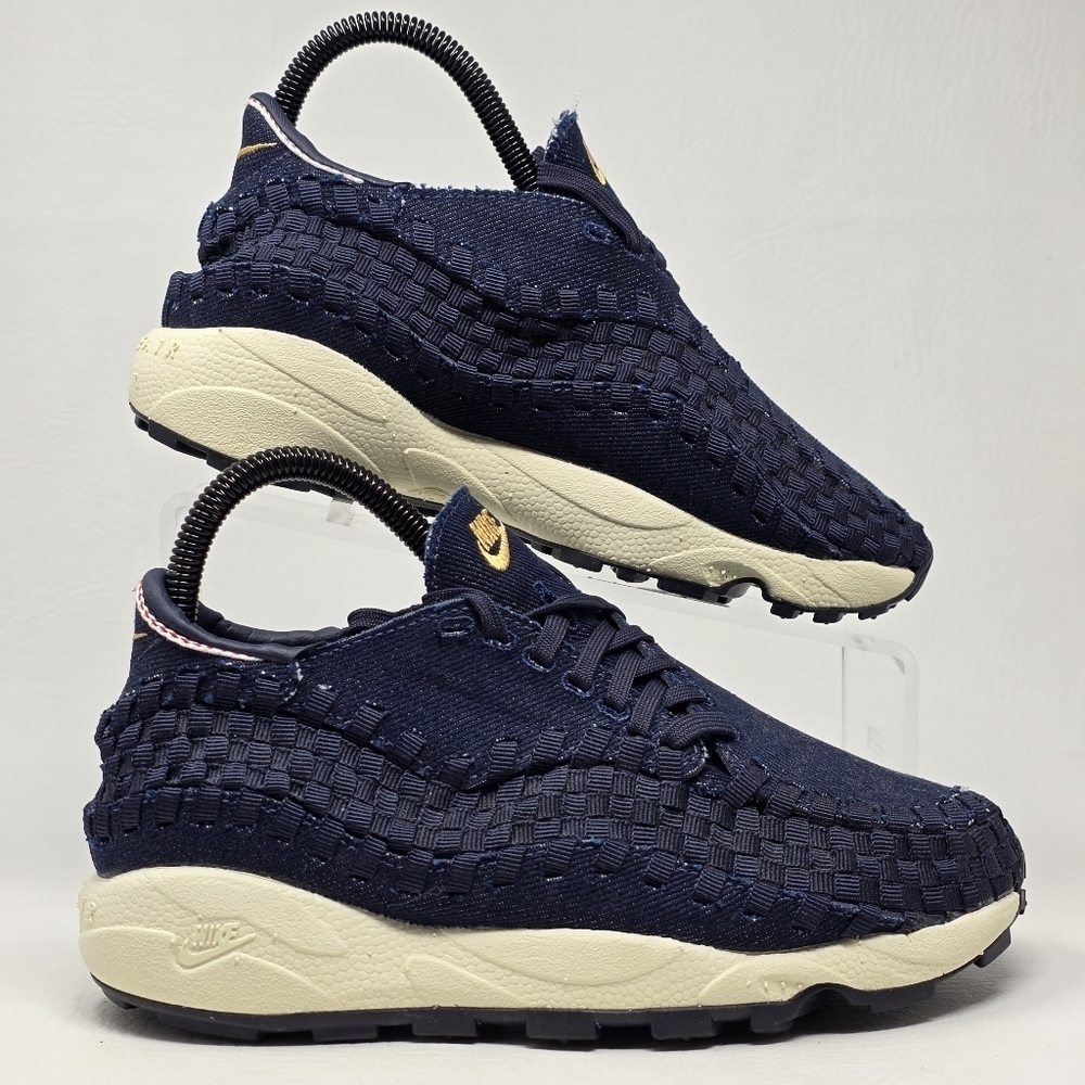 Nike Womens Air Footscape Woven Raw HF1759-400 Obsidian/Coconut/Wheat Size 6 New - Picture 2 of 10